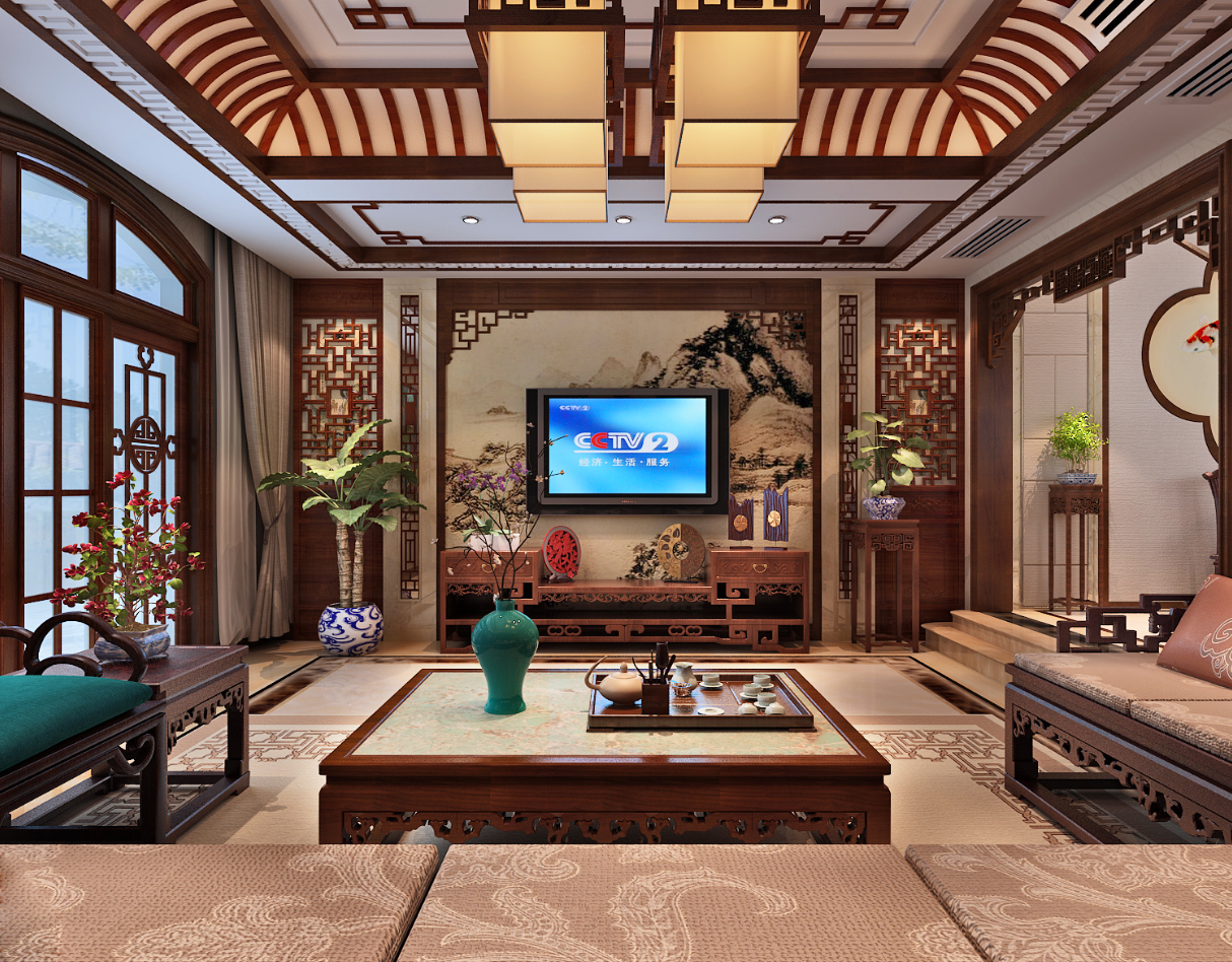 中式红木装修,打造属于自己心中的一片净土