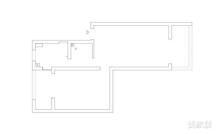 一居室也要保证分工明确，给业主一个活泼的家，舒服又大方