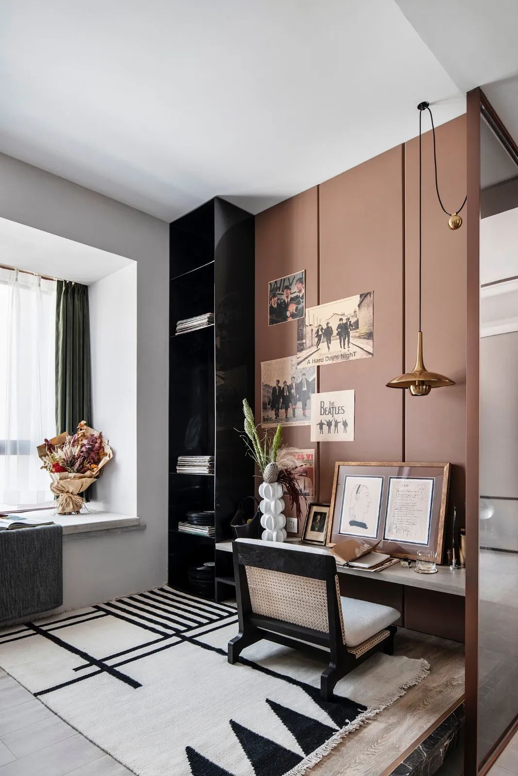 75平米轻奢风,打造出一个极具浪漫气息的婚房