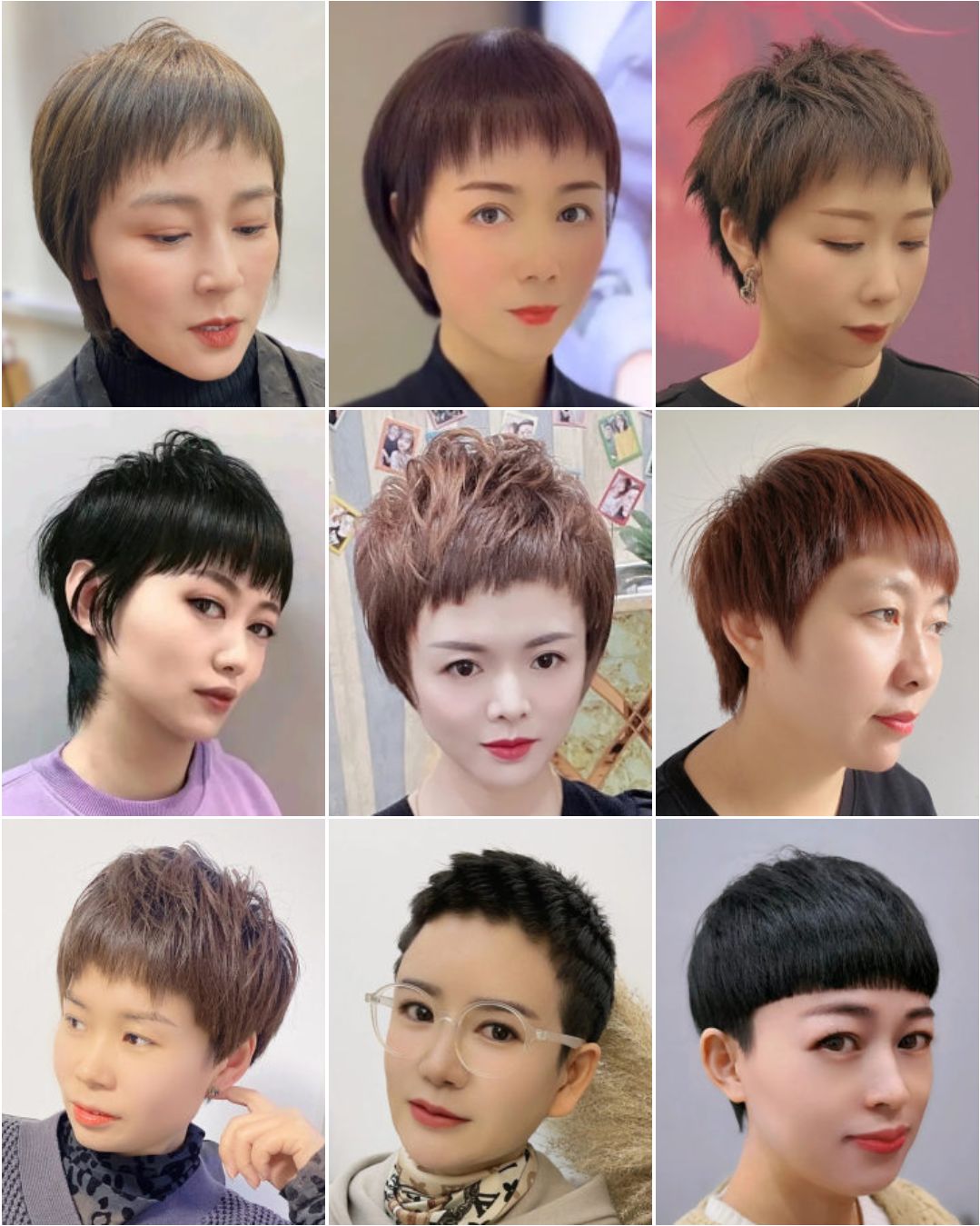 发型 年底最火烫染剪100多款,选发型不用愁,收藏了慢慢选