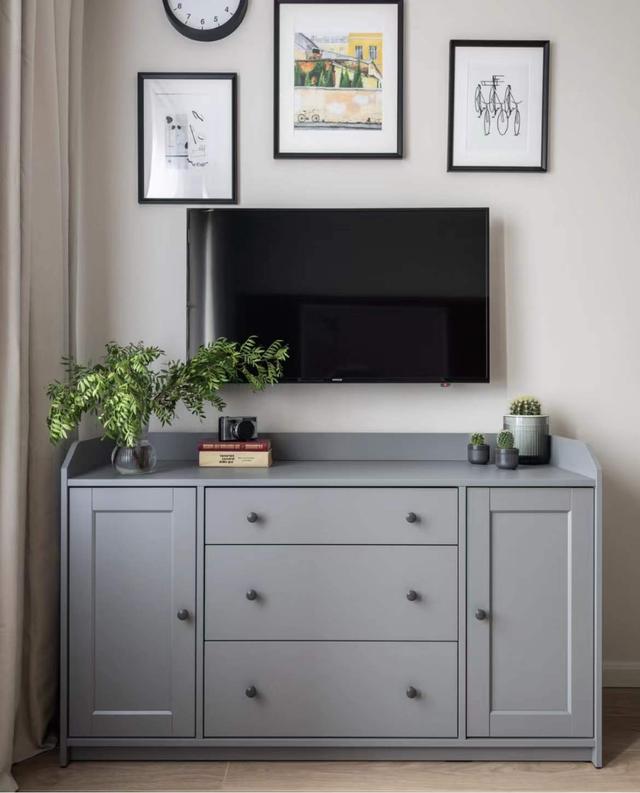 简洁舒适的22㎡蜗居公寓,功能全收纳多,也能体现色彩艺术美学