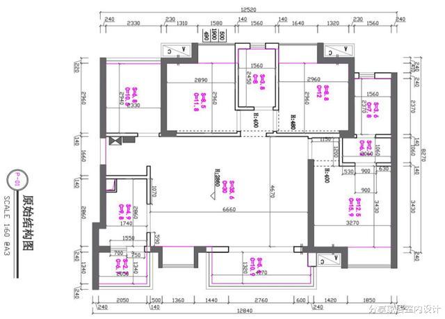 他家103平新房,墙面贴瓷砖很耐脏,厨房门两侧打柜子很实用!
