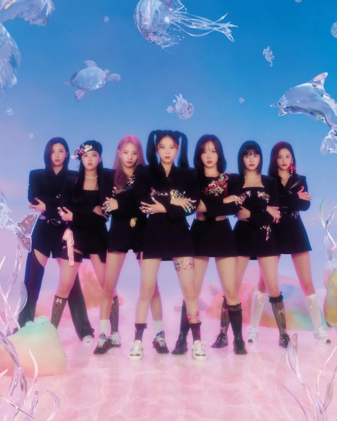 jyp|韩国又出新女团!最小才15岁,人均00后美女!网友:JYP上哪找的