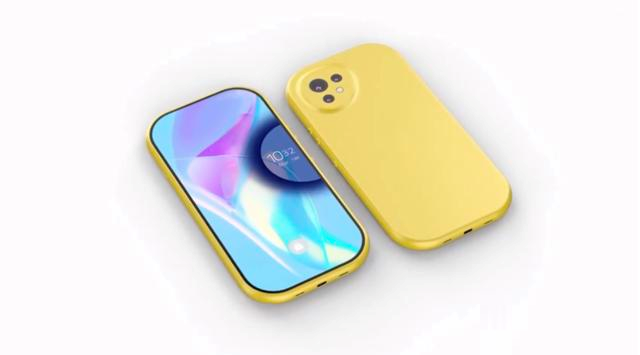 荣耀magic|6.0英寸+天玑8100 疑似荣耀Magic4mini版概念图曝光 简直太Q了