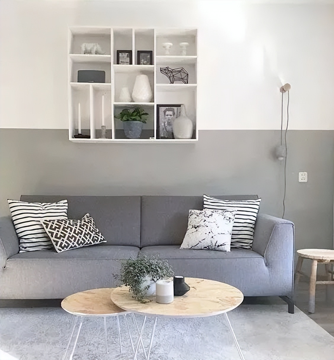 别再用落伍的大白墙了!设计师都在用半墙设计,符合中国人的审美