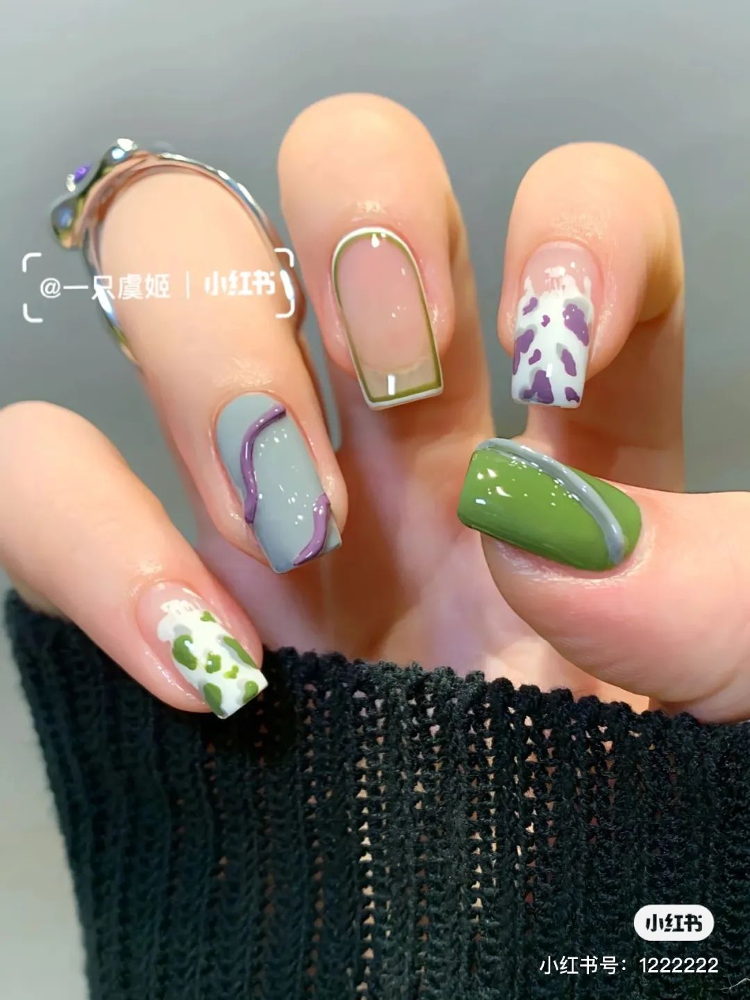 美甲 早春氛围感美甲分享，温柔纯欲天花板！