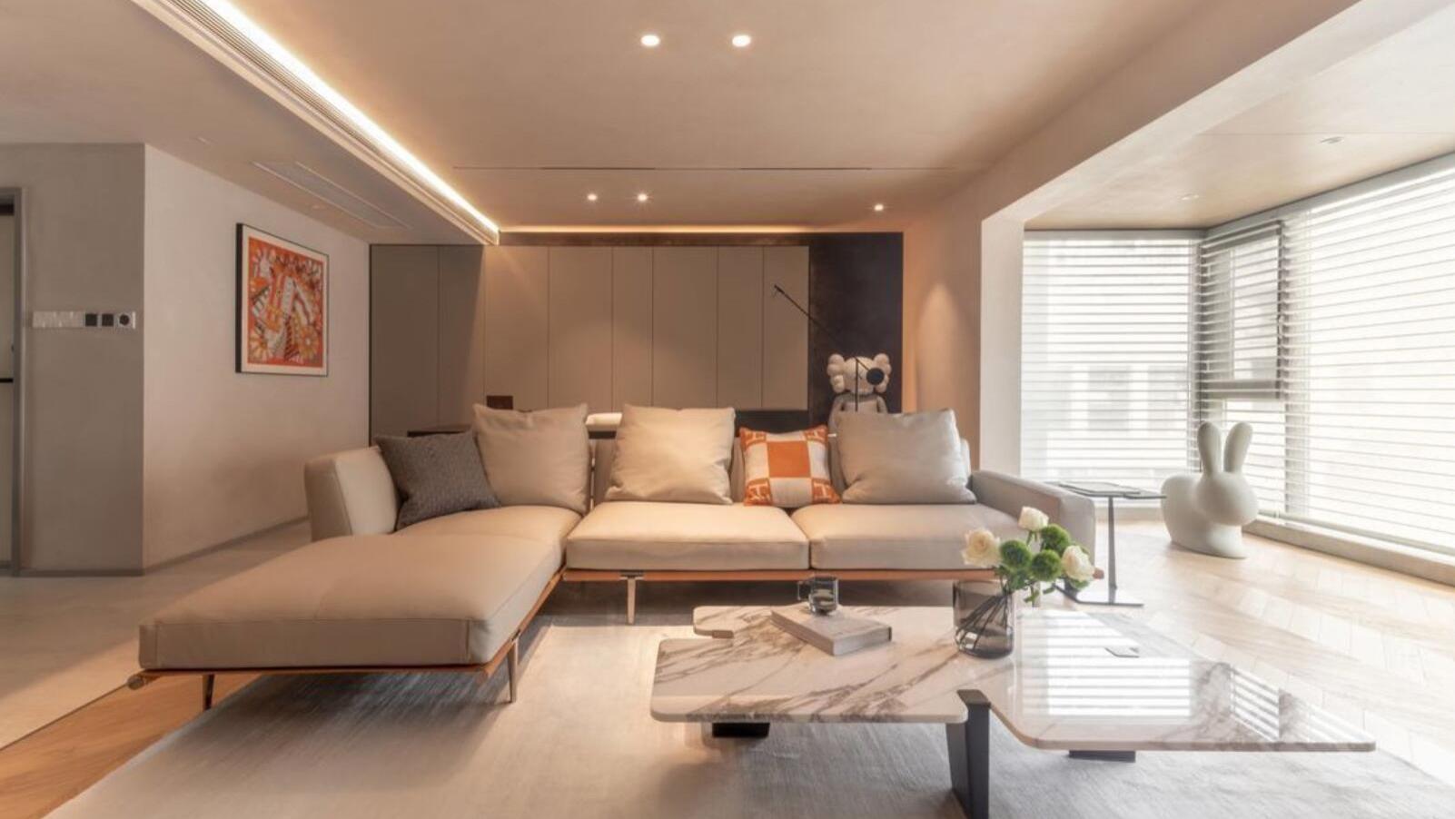 看了他家，才知道什么是品质生活！130㎡，一间卧室，超有质感