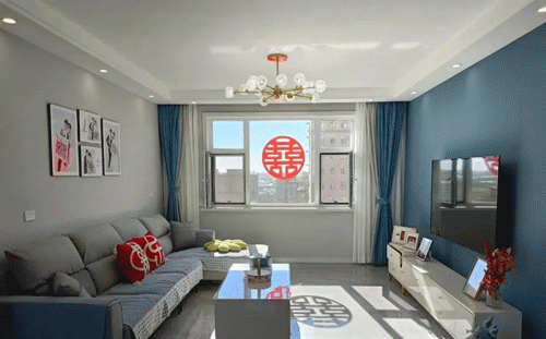 这才是普通人家的装修,屋主自己设计、自己找人施工,真实又温馨