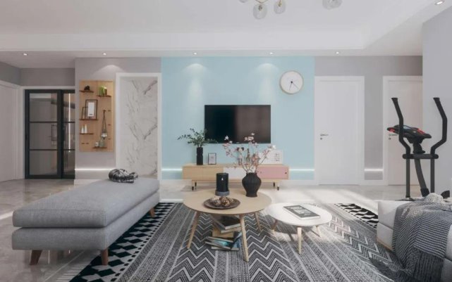 拒绝平淡,要仙气,看106平如何变身小清新北欧宅