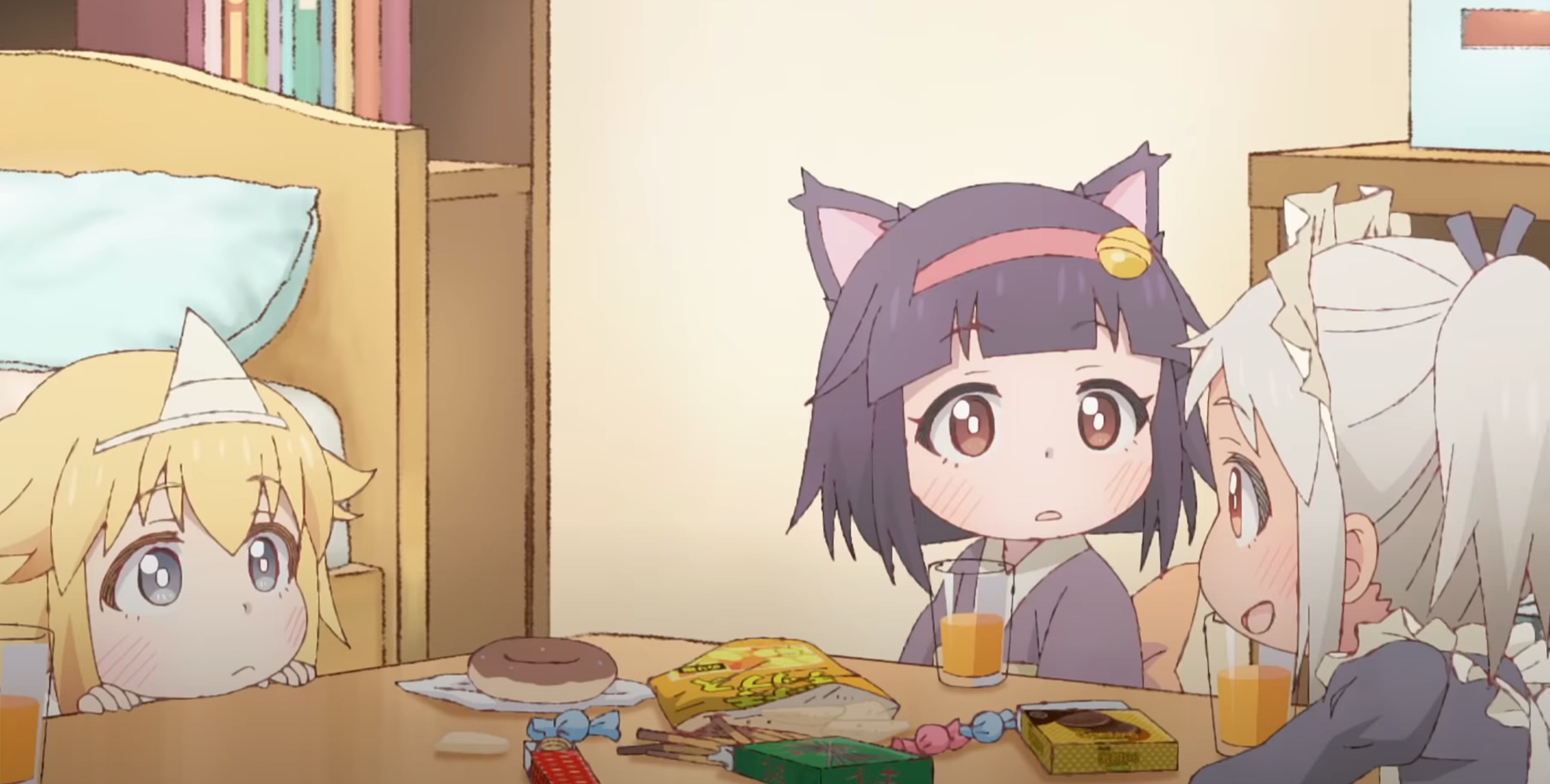 |新番《社畜想被幼女幽灵疗愈。》4月开播，一看封面我就决定追了