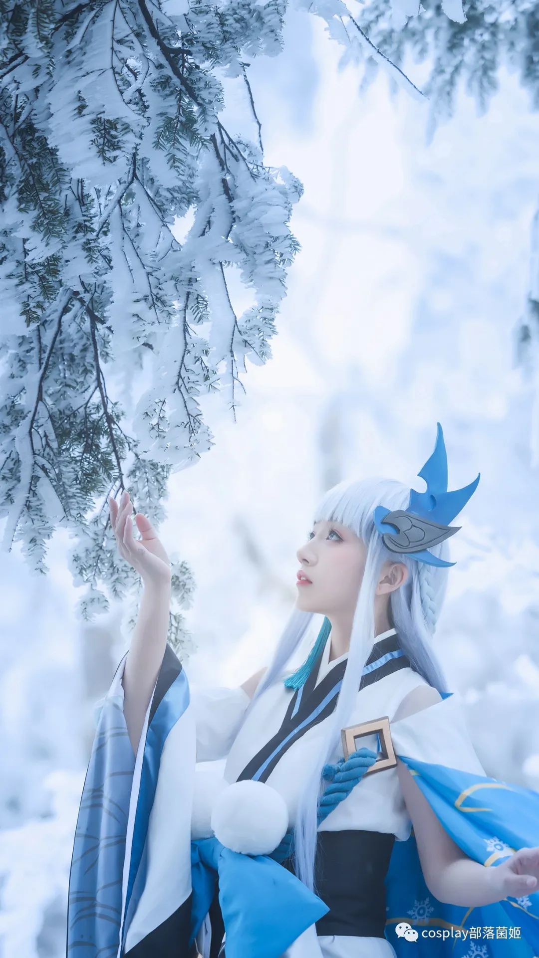 老虎|cos：阴阳师蝉冰雪女cos正片@修老虎