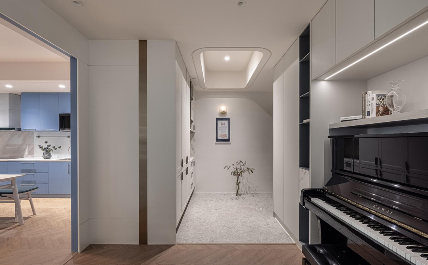 弧形不愧是最美的元素!她127㎡新家,优雅中透着一抹高级