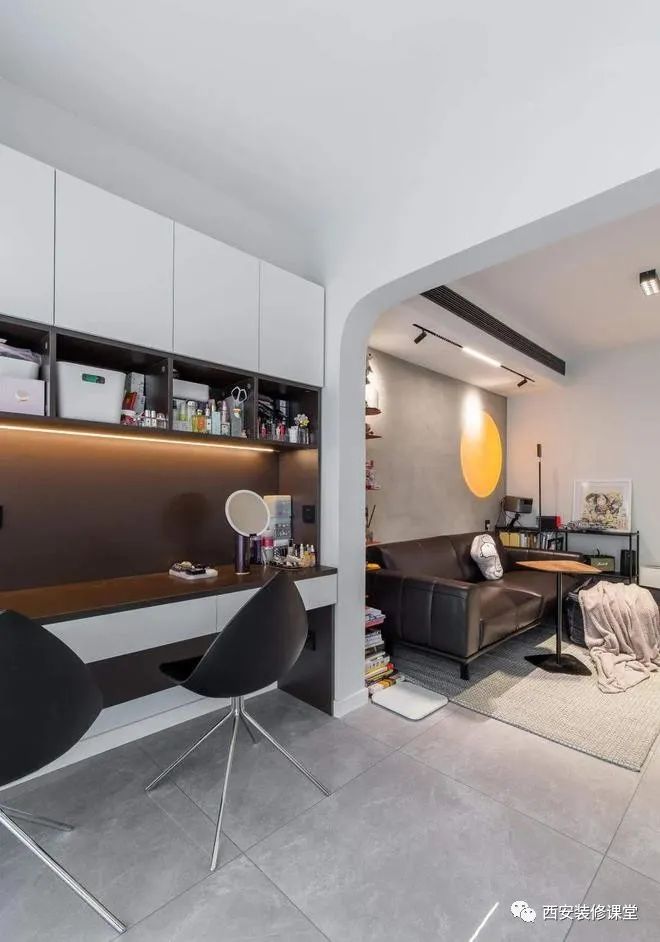 60㎡一室老房改造，变两室还有开放厨房和书房