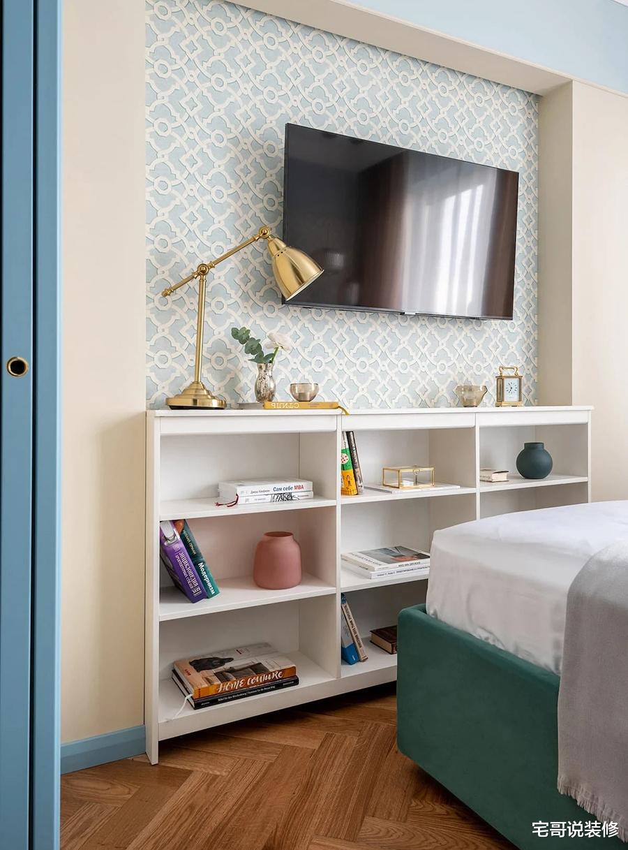 63岁阿姨的独居生活:住42㎡公寓,室内配色清新雅致,耐看又高级