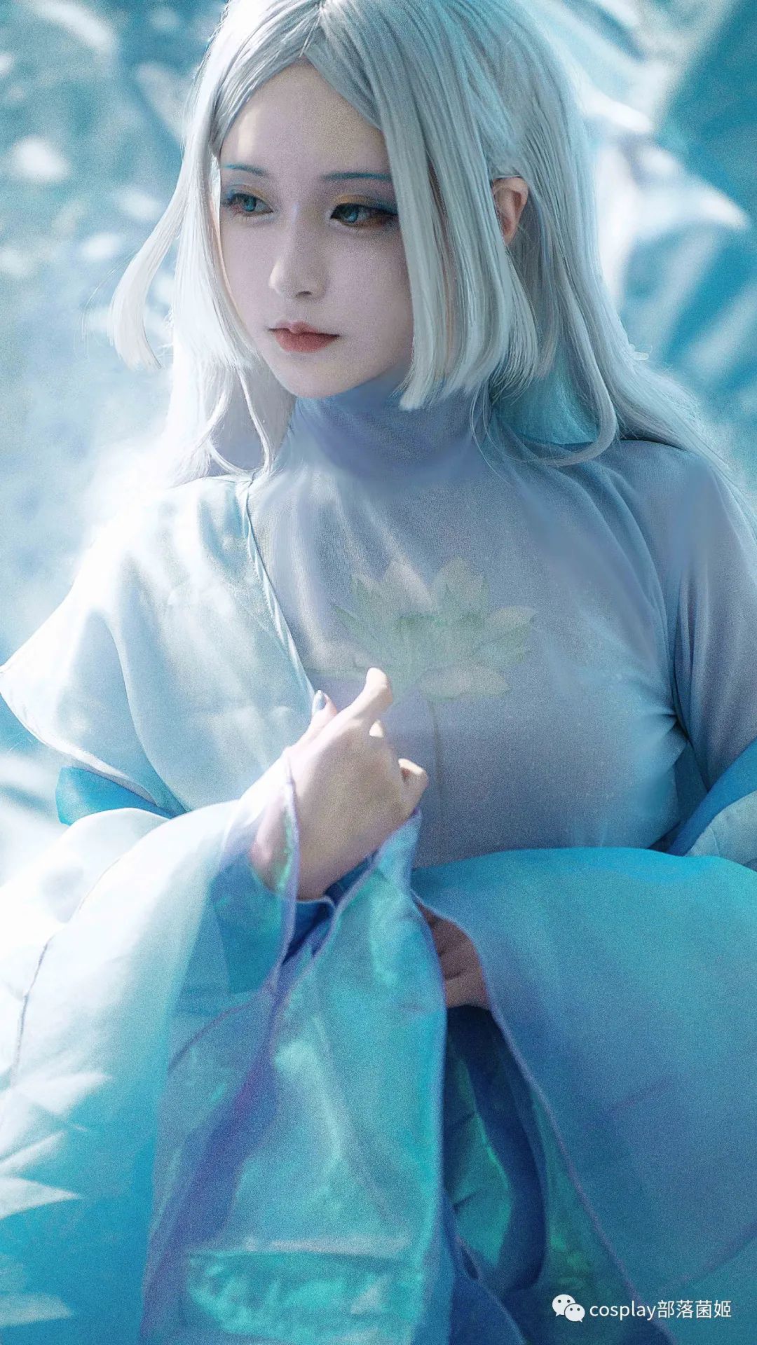阴阳师|cos：阴阳师蝉冰雪女霁雪寻春cos正片@铁板烧鬼舞