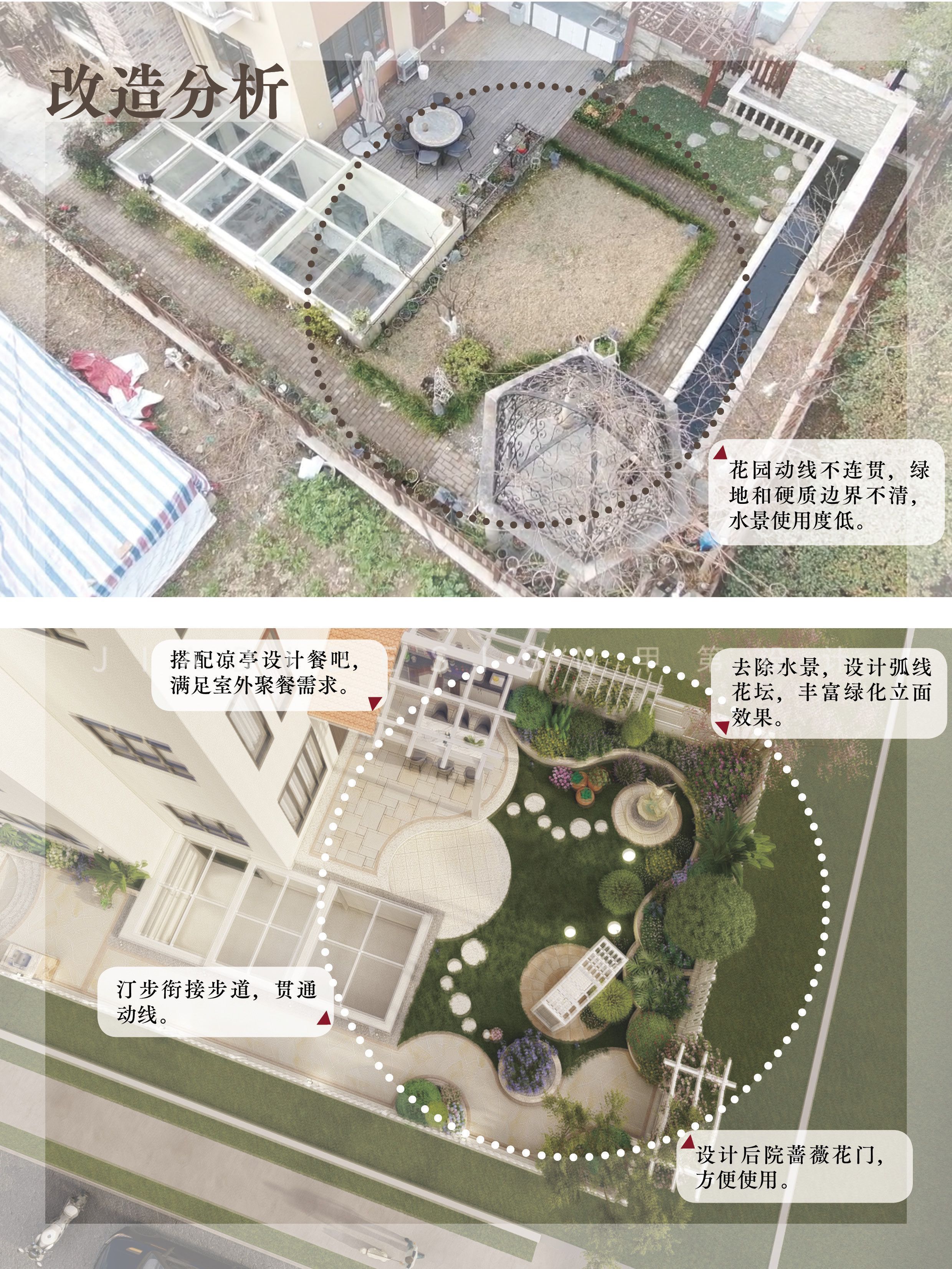 雅居乐|180平现代田园庭院大改造,给繁忙的生活增添一份惬意