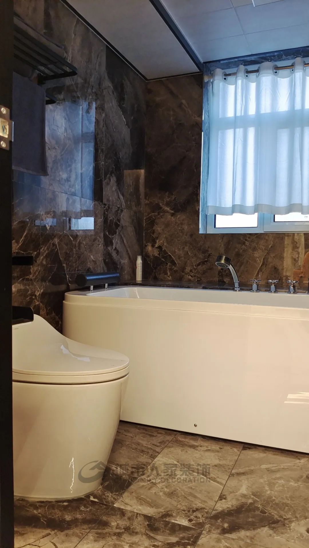 实景新作｜文博家园140+90㎡美式轻奢，“色”的魅惑，演绎轻奢复古美学