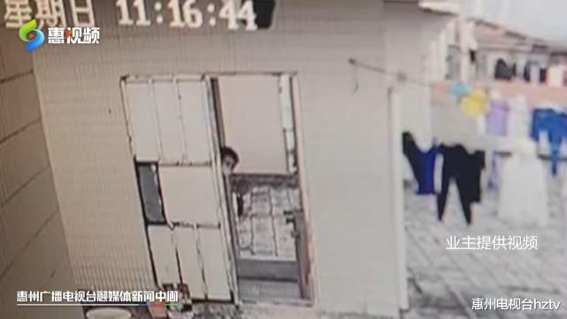 惠州一男子为求刺激多次偷走女性内衣 被小区居民联手扭送派出所