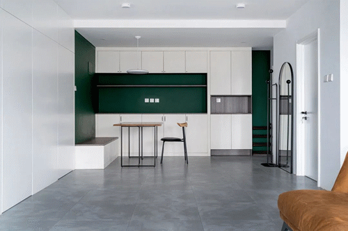 一位阿姨50岁离婚,开启单身独居生活:新房装修的雅致简约,羡慕