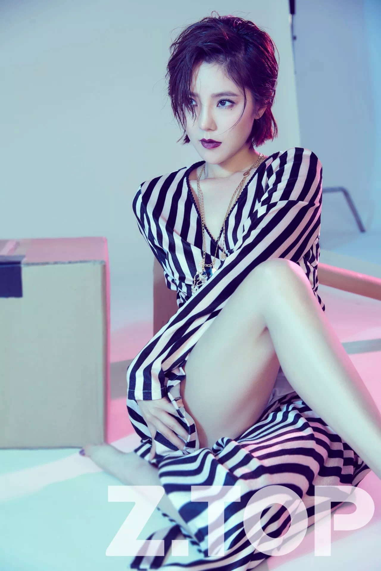 饺子 短发女生赵奕欢，也可以形象多变