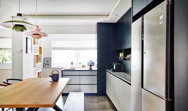 6年前的房子,如今也能评得上装修模板,110双厨设计,很有远见