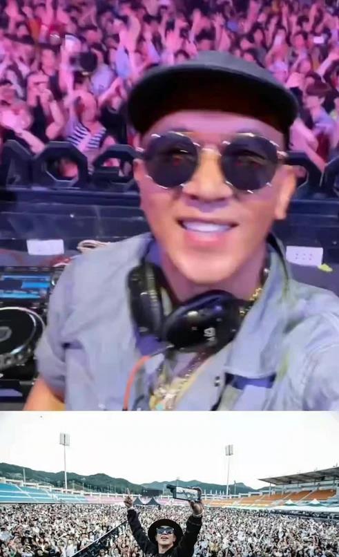 具俊晔|大S不吃醋？53岁具俊晔台湾首秀跟辣妹DJ同场比拼，戴贝雷帽超帅