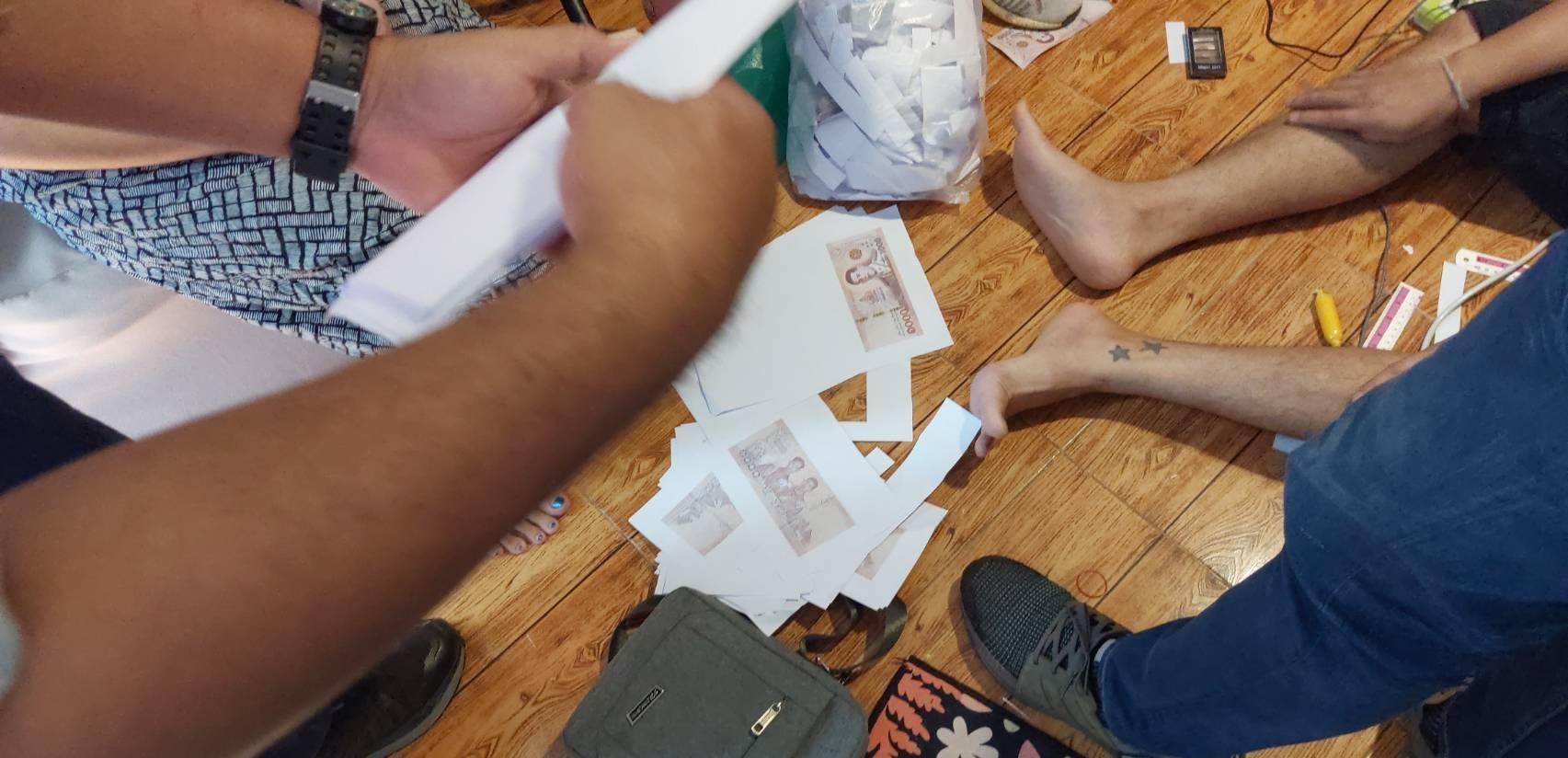 制假售假，泰国一假币作坊被端