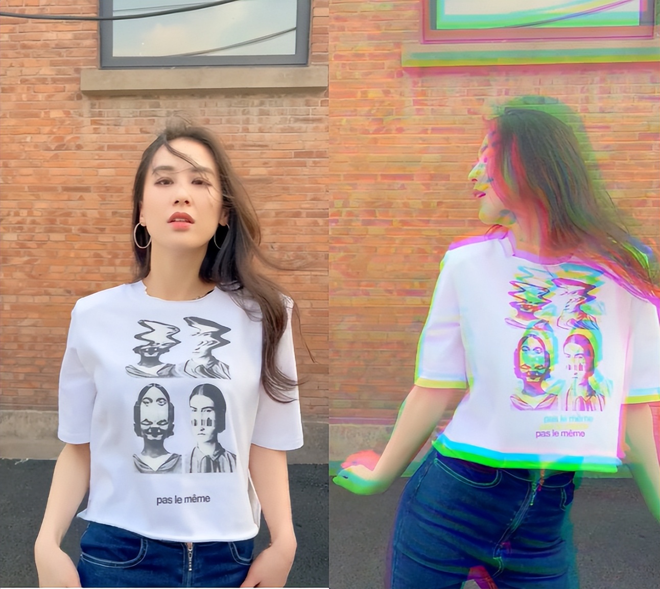 黄圣依|39岁黄圣依曝光跳热舞视频!穿T恤搭牛仔裤,青春有活力