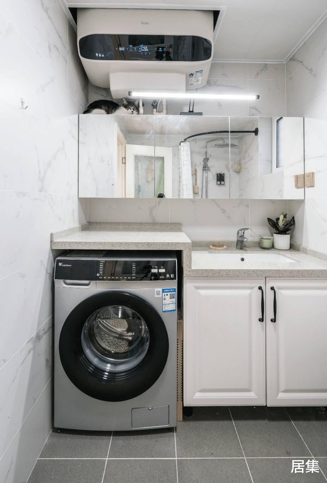 61平的旧房，改造后添加绿色，给空间带来绿意和生机