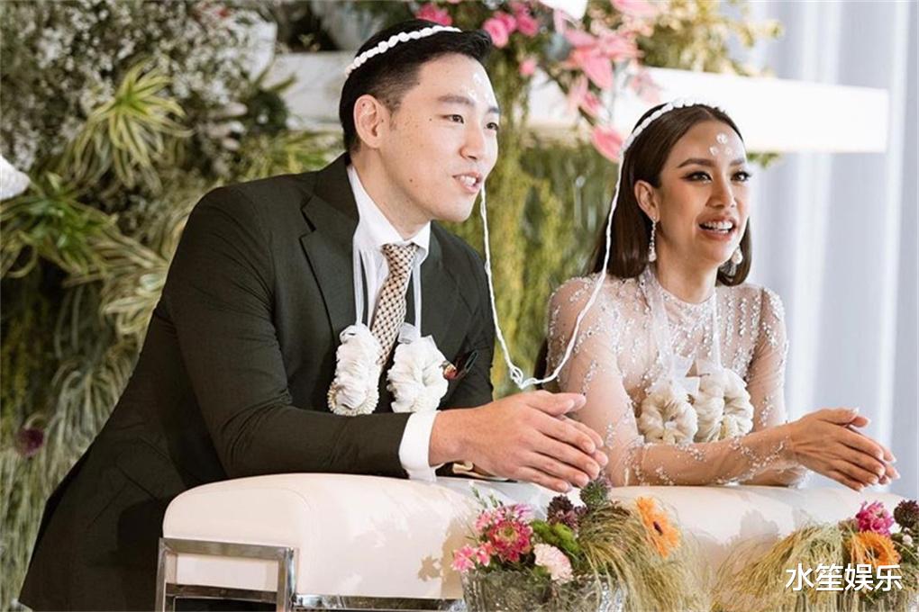 玻钻之争|泰剧《玻钻之争》女星Aerin大婚，新郎身材高大又多金，相当般配