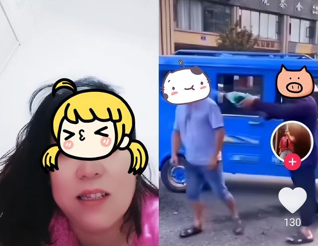 俩男子大打出手,一女子冷眼窃笑,知情人:女子的俩情人争风吃醋
