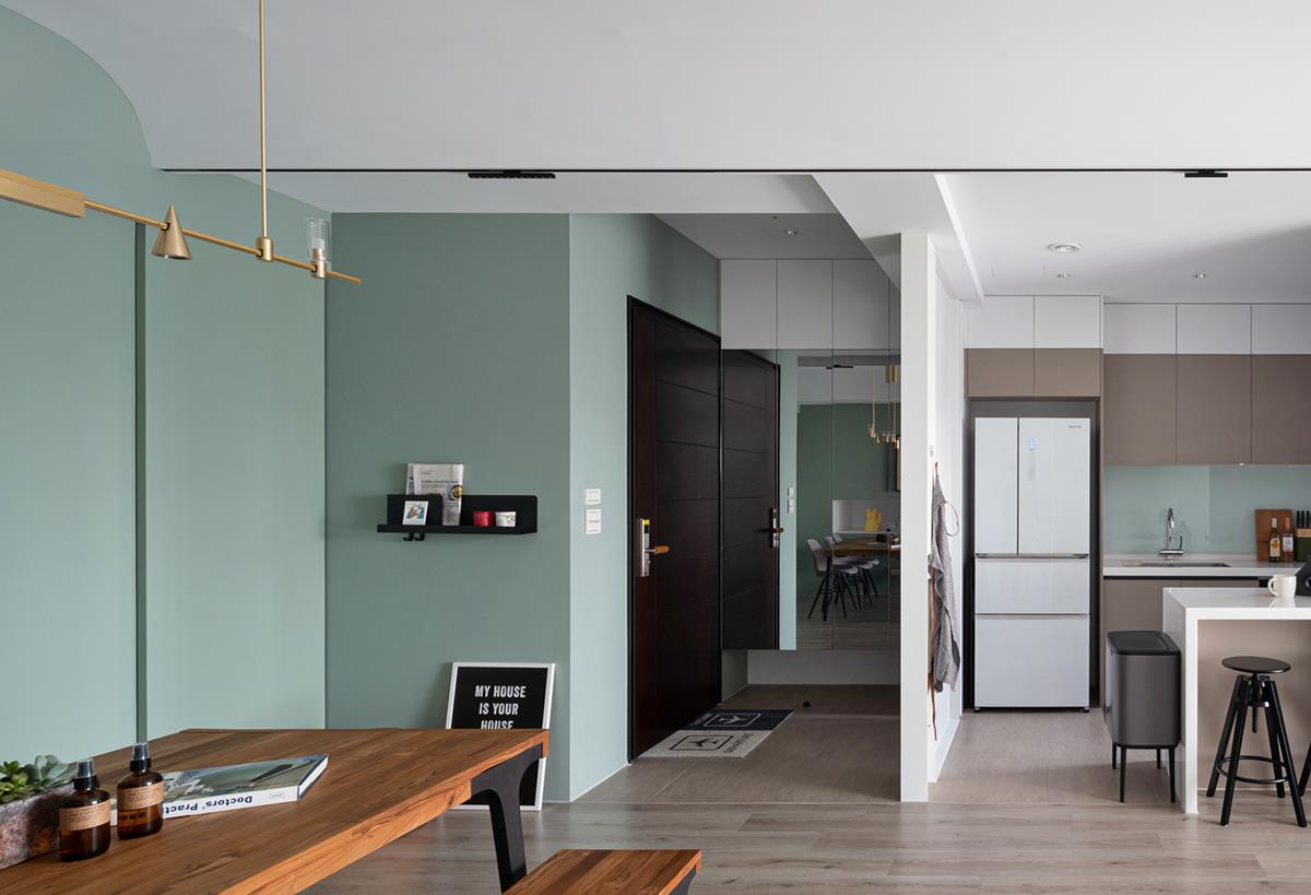 这样的家居氛围真让人心动,一进门就像走进了森林中一般,好放松