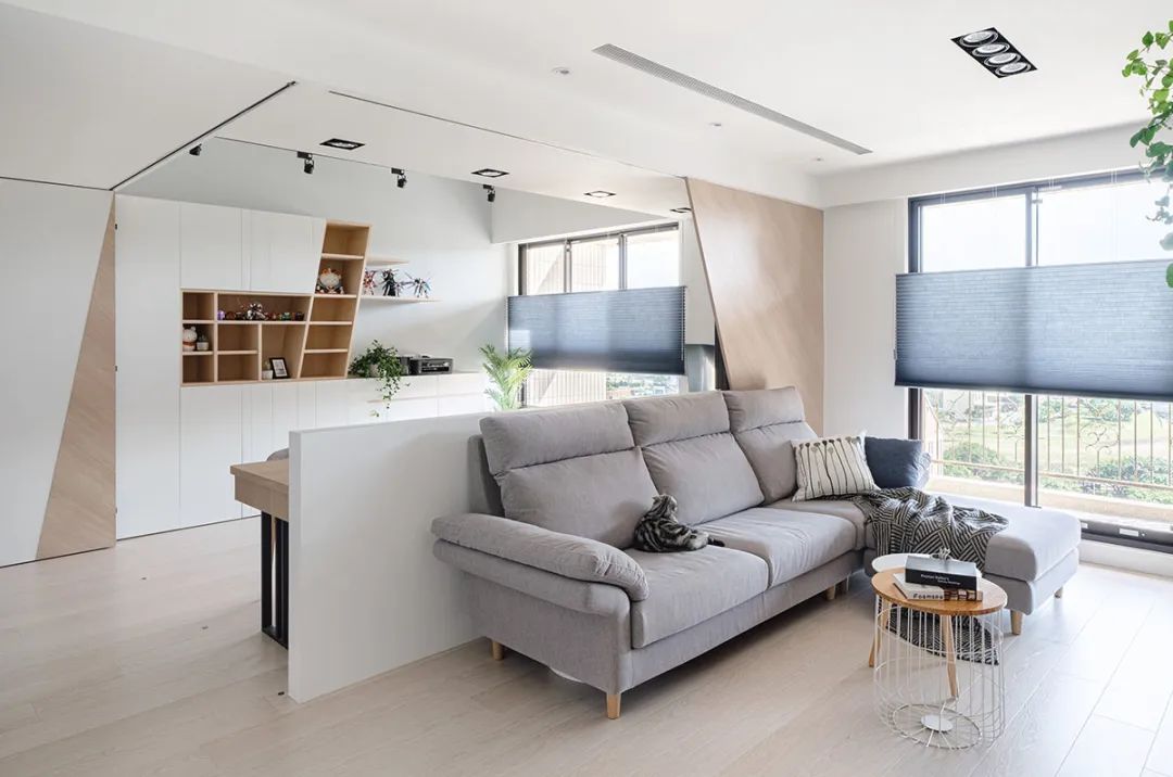 清新三口之家,125㎡追求美好生活