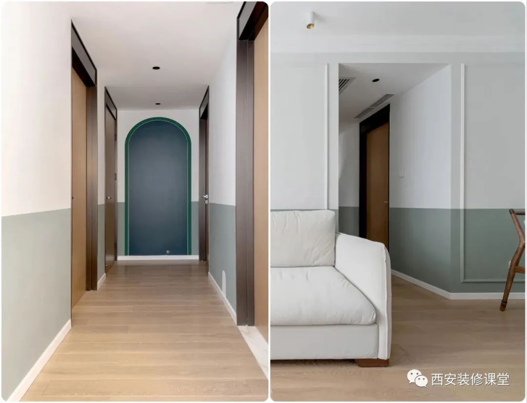 90㎡小三室刚需,复古简洁家