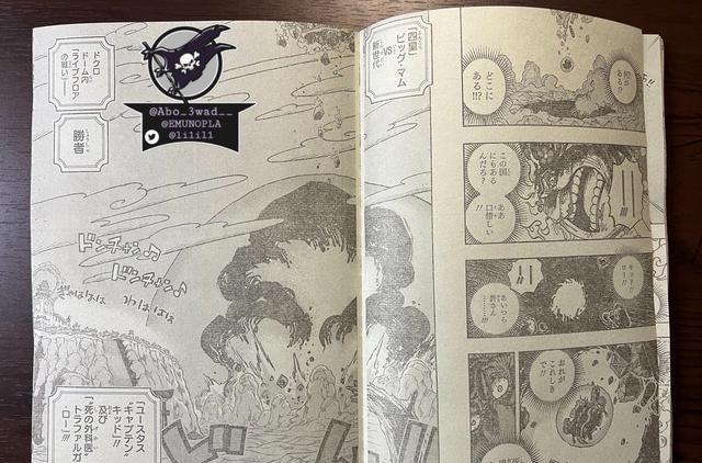 海贼王|海贼王1040情报图：罗神助攻基德大妈完全败北寂静果实立大功