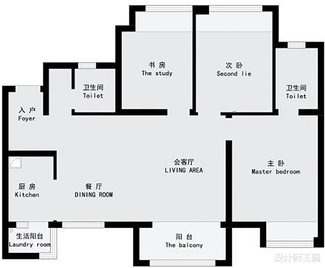 人均20平方米的空间 ，既能塞下三代人的生活，又不失精致美