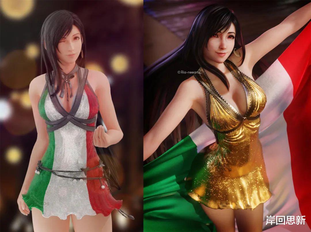 同人|FF蒂法成为意大利女神,而原神香菱没有,因为30秒对3秒吗?
