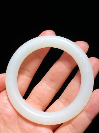 和田玉籽料|和田玉籽料 白玉 手镯 圆镯