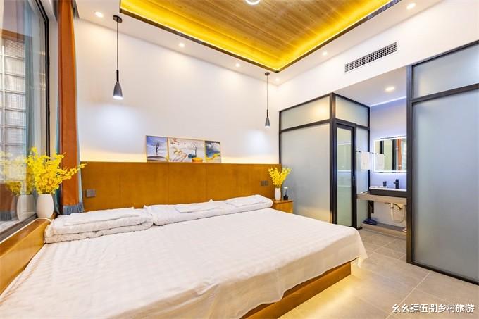 湖南|北京怀柔青龙峡陶源民宿，青山绿水间私密性极强，户外享私汤温泉