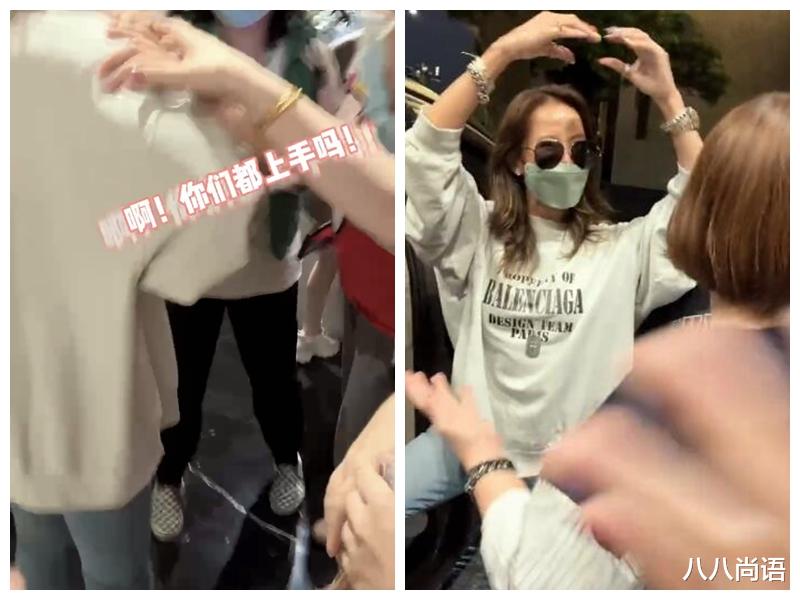 李玟|李玟被偶遇，并透露会有新歌发布，还让粉丝摸身上肌肉超接地气