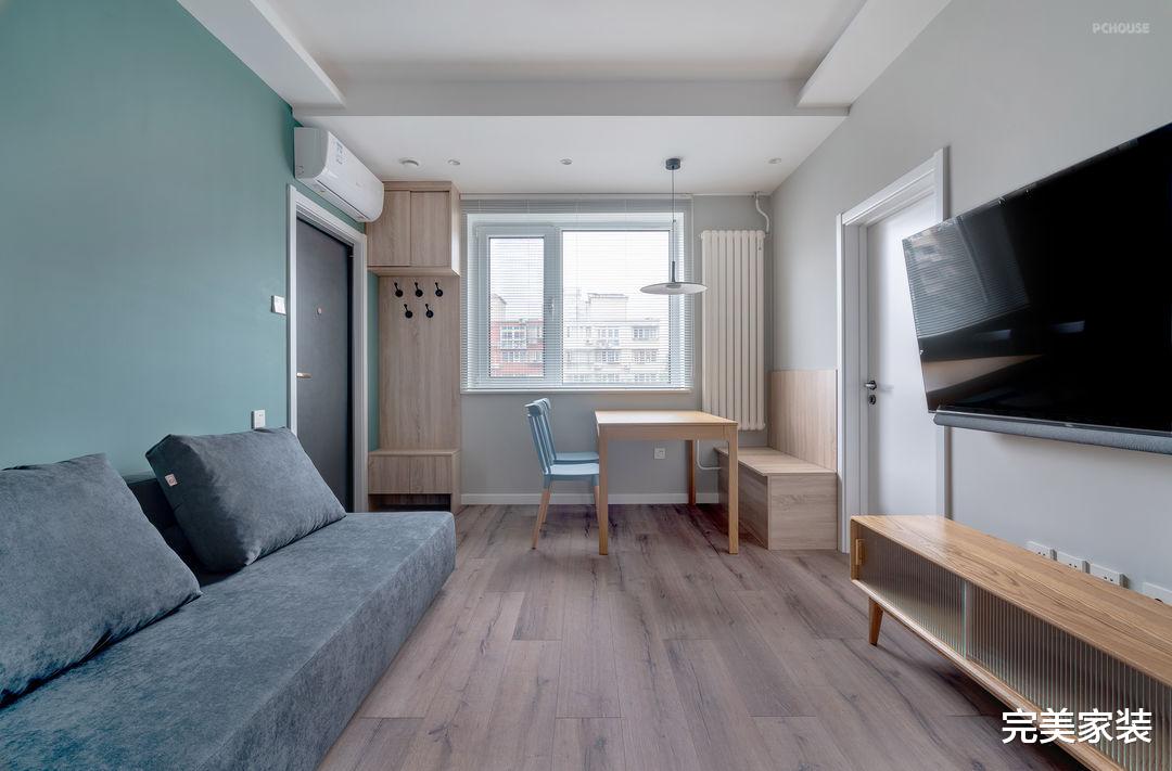 60㎡北欧小清新,小众但精致,打造治愈系温馨小窝