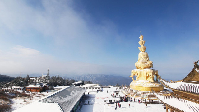 徽州|成都冬季赏雪地：神魂颠倒的雪景，温暖温泉，自驾4h直达！