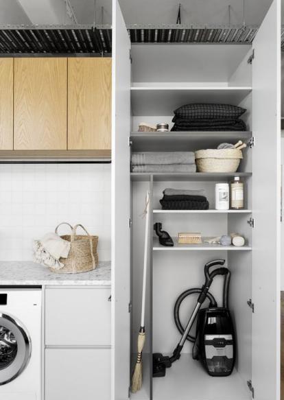 家再小也要腾出2,打组合柜多造一个家政间,洗衣晾晒不放阳台