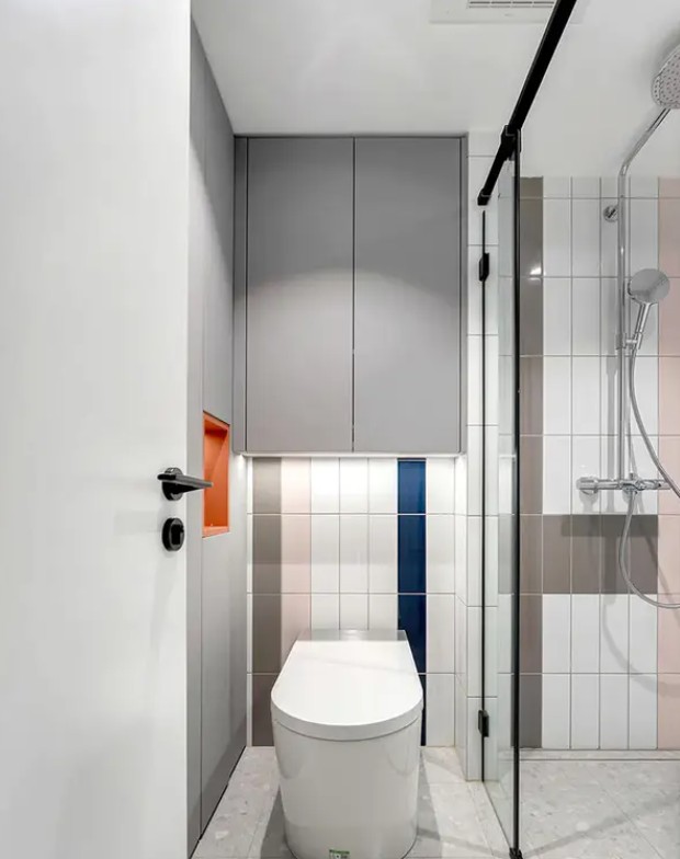 旧房改造的小家天空蓝搭配太温馨了