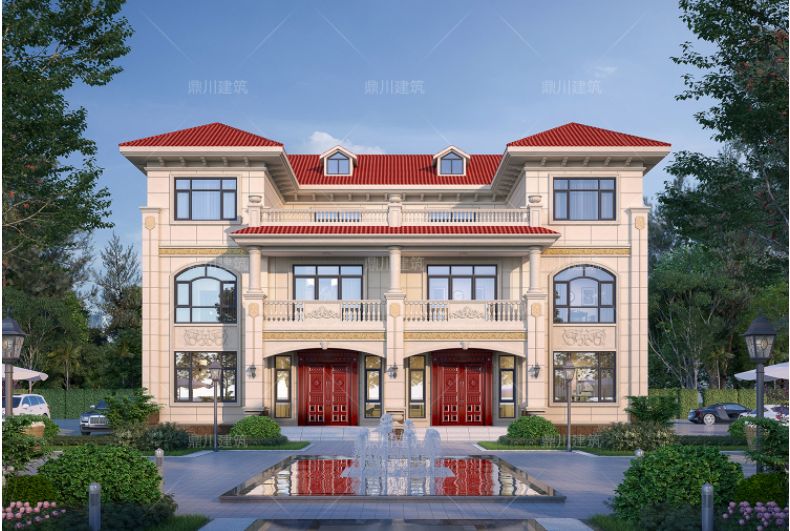 3款双拼农村别墅，兄弟这样建房，大气又实用，这样建房最实在