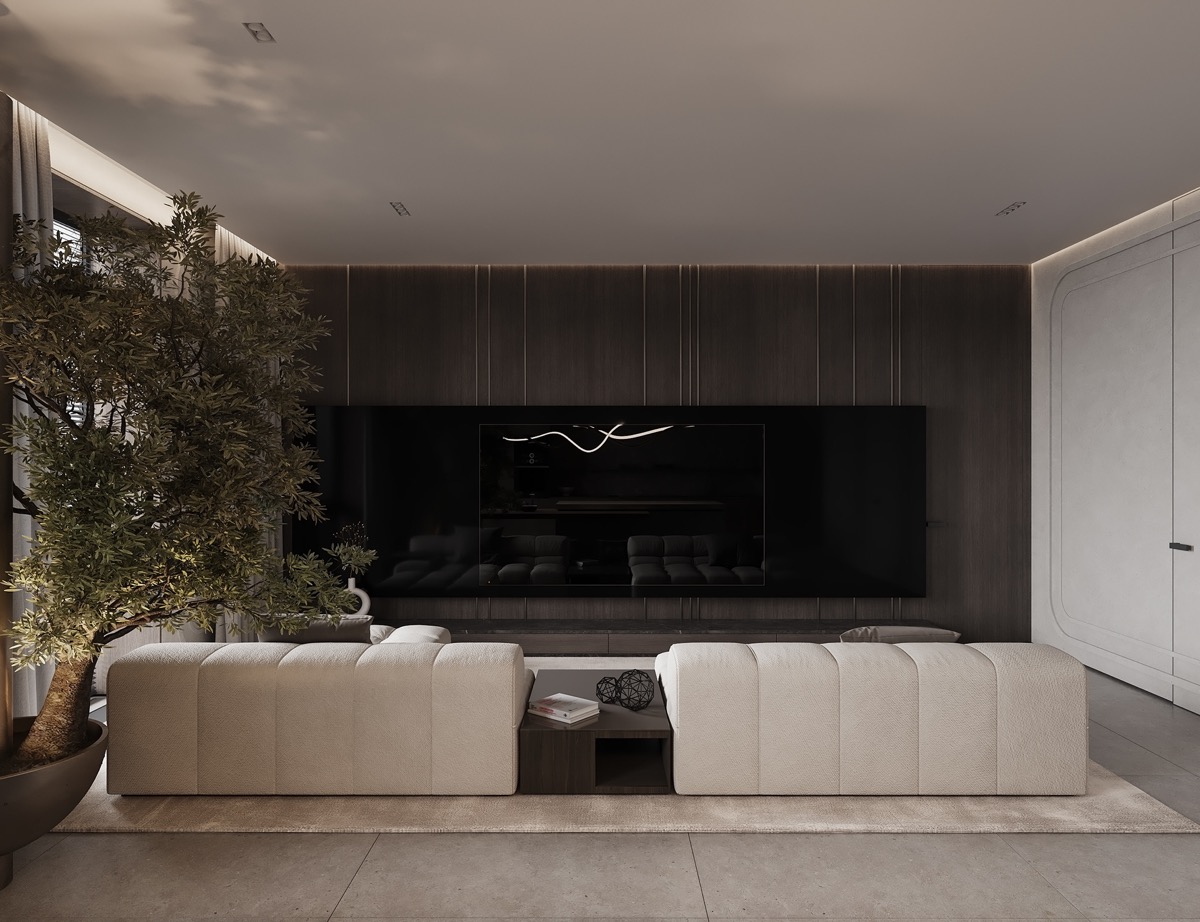 黑色与灰色完美诠释家居美学设计