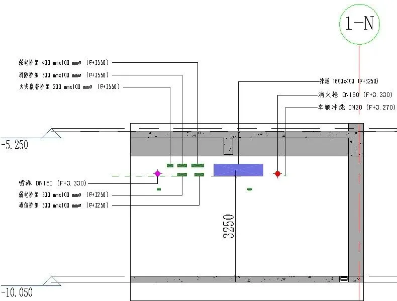 地库机电管线与支吊架如何深化设计?示例学习!