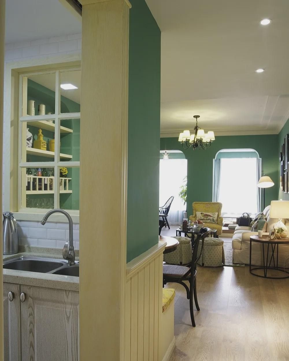 晒晒25万装修的90平，2居变4居收纳倍强，小清新美式风格