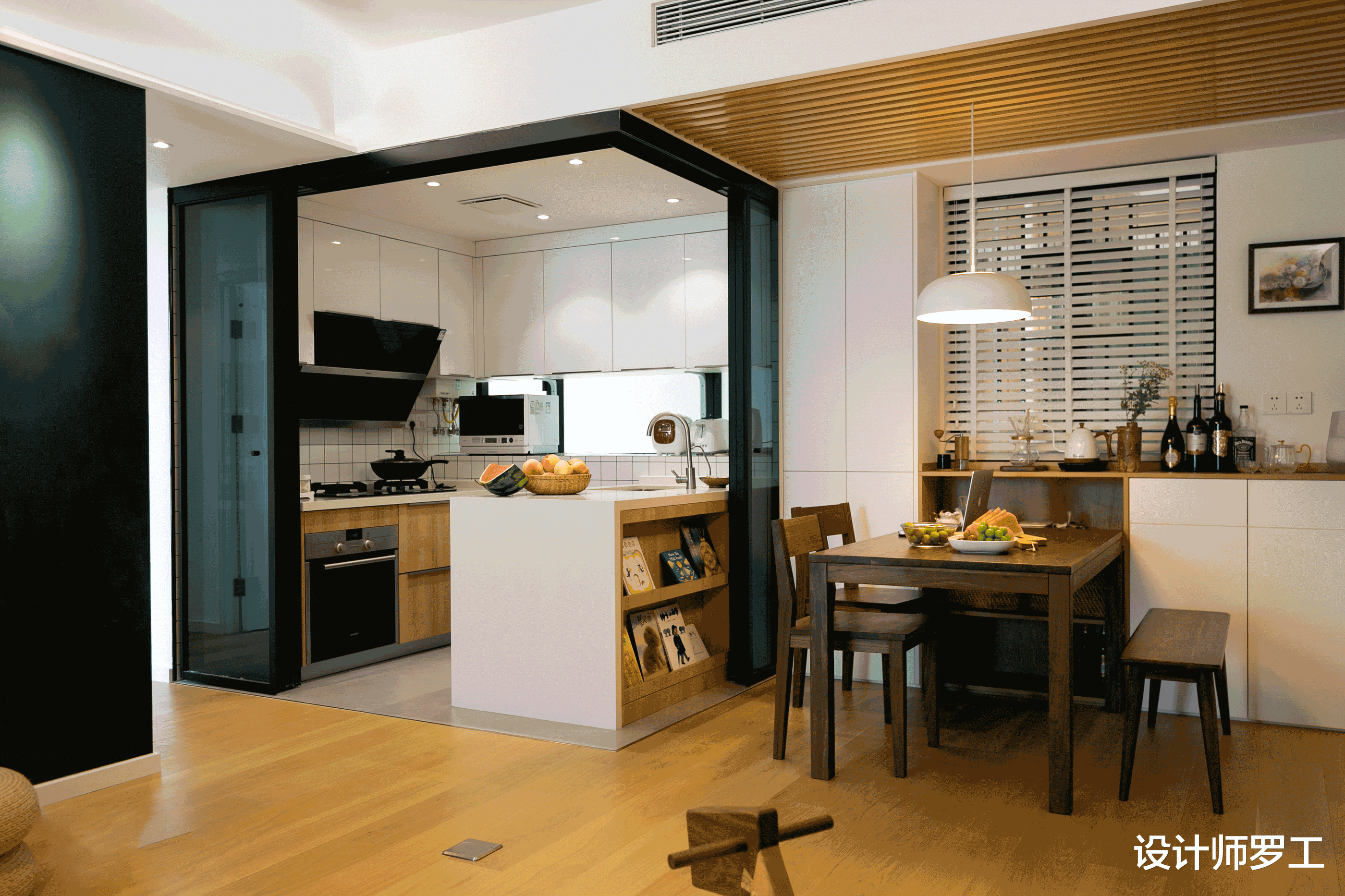 深圳80后夫妇新家走红小区,去客厅化、可开放可封闭厨房,好羡慕