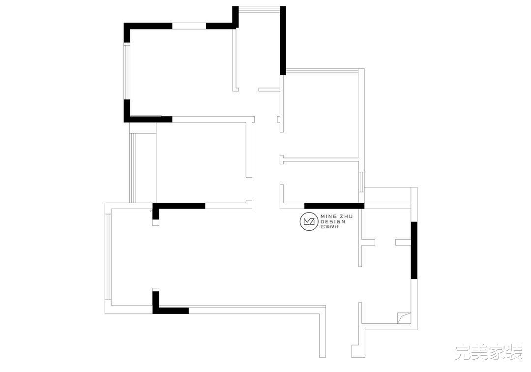 业主的第二套房子，实现法式和现代风的结合，凸显悠闲和惬意